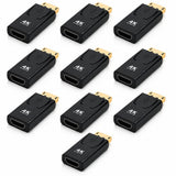 10Pcs DisplayPort to HDMI Adapter. Gold Plated Display Port [Male] to