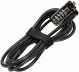 Laptop Cable Lock Anti Theft Keyless Security Cable with 4 Digit Passw