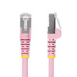 StarTech.com 10ft Pink CAT6a Ethernet Cable, Snagless RJ45, 10GbE, 100