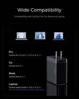 65W Surface Pro Charger,Microsoft Windows Surface Charger for Surface