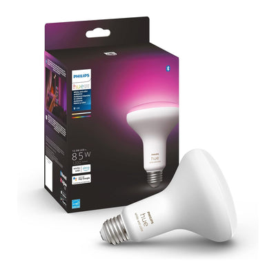Philips Hue Smart 85W BR30 LED Bulb - White and Color Ambiance Color-C