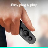 Logitech R500s Laser Presentation Remote, Bluetooth, USB-A Receiver, P