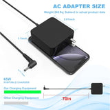 65W 45W Charger Compatible with Lenovo Ideapad 3 5 320 330 330S S340 S
