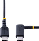 StarTech.com 6ft (2m) USB C to C Charging Cable Right Angle - 60W PD 3