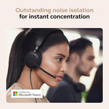 Jabra Evolve2 40 SE (version 2026) Casque filaire stéréo à réduction de bruit