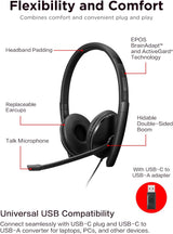 Lenovo Wired ANC Headset Gen 2 (Teams) with Active Noise Cancellation,