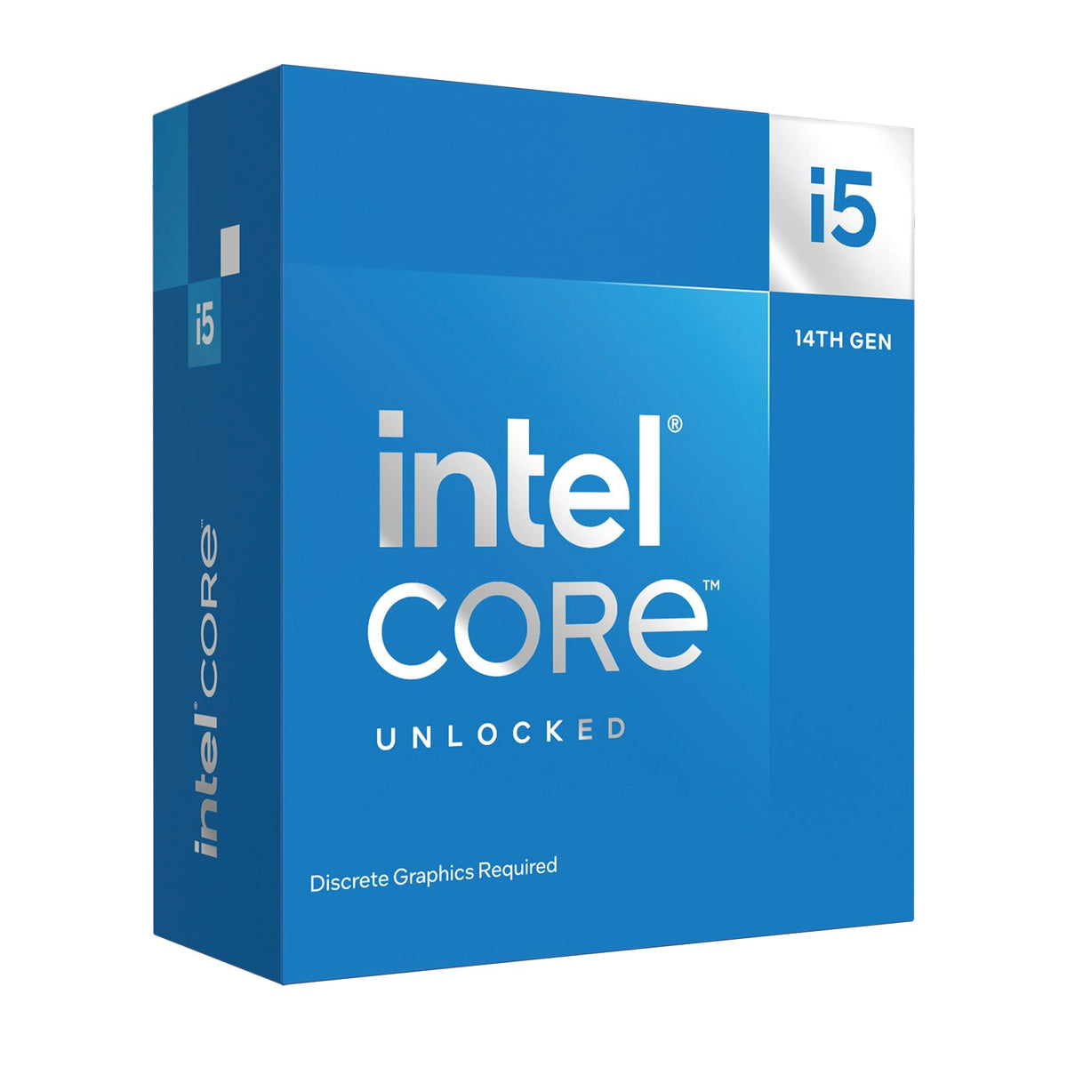 Processeur Intel® Core™ i5-14600KF pour PC de bureau 14 cœurs (6 P-Cores + 8 E-Cores)
