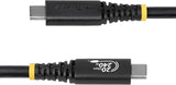 Câble USB4 StarTech de 1,8 m (6 pi), 20 Gbit/s, Câble USB-C certifié USB-IF