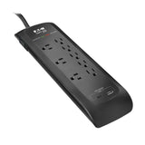 TRIPP LITE SERIES 8 OUTLET SURGE PROTECTOR 5-15R  2400 JOULES