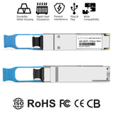 40GBASE-PLR4 QSFP+ Optical Transceiver Module Compatible with Extreme