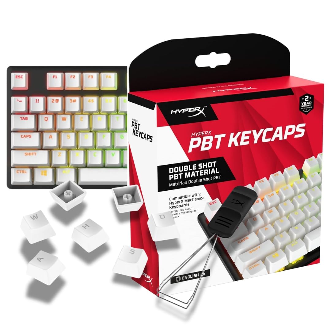 HP HX WHT PBT KCPS FULL KEY SET