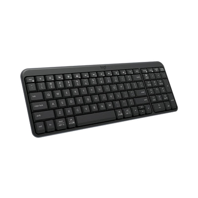 Logitech K250 Clavier sans fil Bluetooth compact avec pavé numérique - Graphite