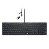 Dell KB525C Wired Collaboration Keyboard - USB-C & USB-A Versatile con