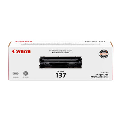 Canon 137 Black Cartridge, Standard Yield (9435B001)