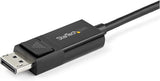 StarTech.com Câble USB C vers DisplayPort 1.2 de 1 m (3 pi), 4K 60 Hz, Bidirectionnel