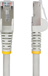 StarTech.com 6ft Gray CAT6a Ethernet Cable, Snagless RJ45, 10GbE, 100W