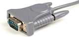StarTech.com 3ft (1m) USB to Serial Cable, DB9/DB25 RS232 to USB Conve