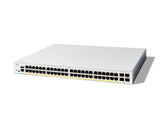 Cisco Catalyst 1300-48P-4X Managed Switch, 48 Port GE, PoE, 4x10GE SFP
