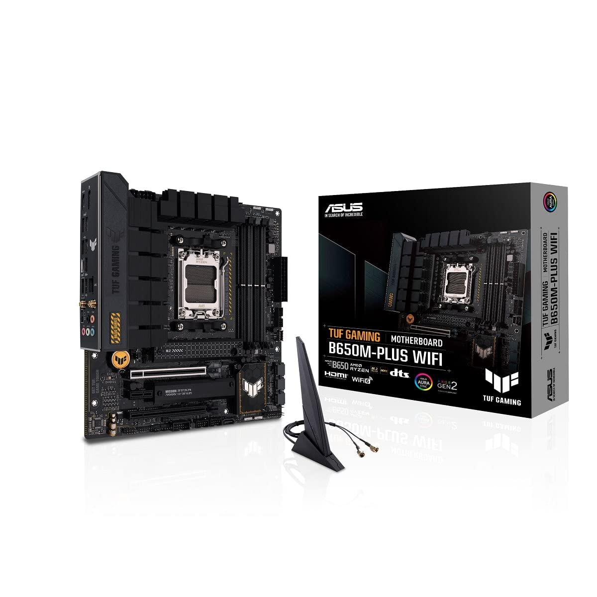 ASUS TUF Gaming B650M-PLUS WiFi Socket AM5 (LGA 1718) Ryzen 7000 mATX