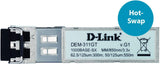 D-Link 1000BASE-SX Multimode SFP Optical Transceiver Module, up to 550