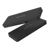 VisionTek VT8100DL Universal Quad Monitor Docking Station USB-C