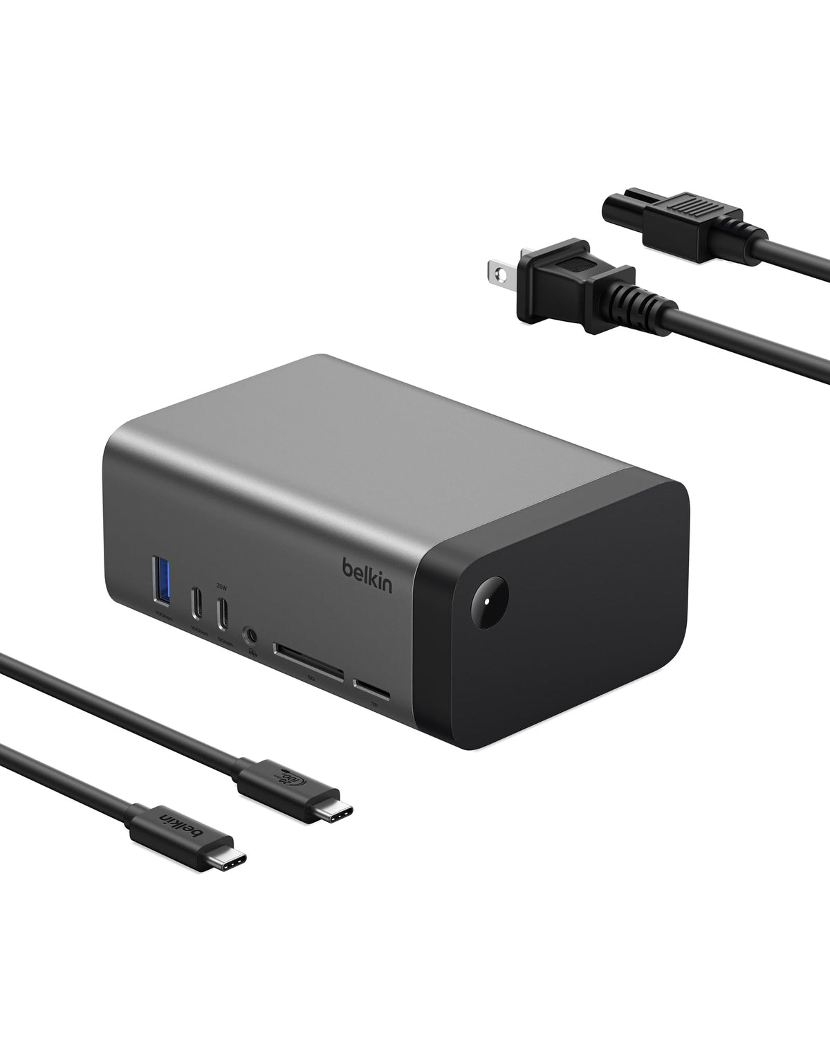 Belkin USB-C Hub, 11-in-1 Pro GaN Dock 150W, Multi-Port Docking Statio