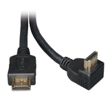 6FT HDMI M/M GOLD DIGITAL VIDEO CABLE RIGHT-ANGLE