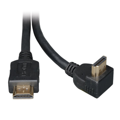 6FT HDMI M/M GOLD DIGITAL VIDEO CABLE RIGHT-ANGLE