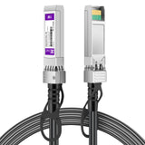 10G SFP+ to SFP+ Cable, 1M(3.3ft) 28AWG, 10GBASE-CU Passive Twinax Dir
