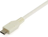 StarTech.com USB C to Gigabit Ethernet Adapter w/USB A Port - White 1G