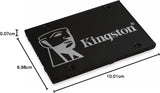 Kingston KC600 256GB SATA SSD