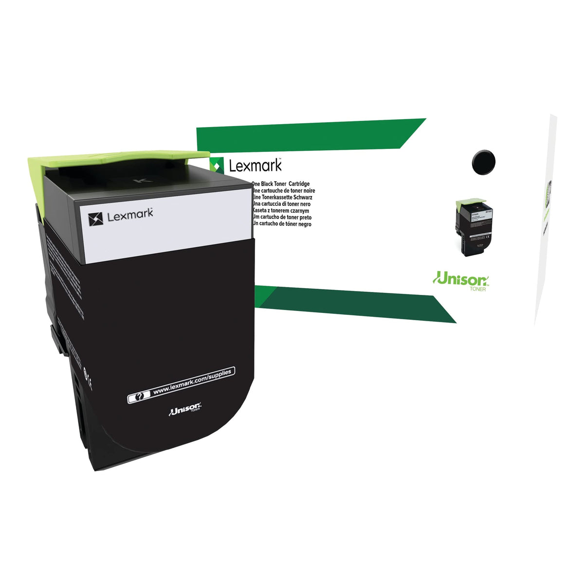 Cartouche de toner noire Lexmark 71B10K0