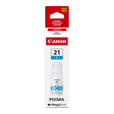 Canon GI-21 Cyan Ink Bottle