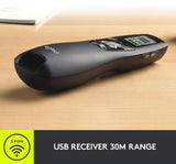 Logitech Professional Presenter R800, Wireless Presentation Clicker Re