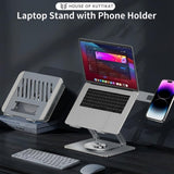Support Réglable Portable pour Tablette/Ordinateur Portable ERGO