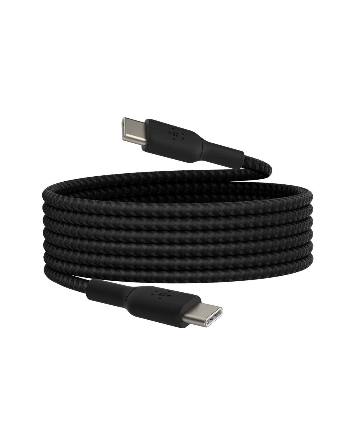 Câble Belkin BoostCharge tressé USB-C vers USB-C (2M/6,6pi) pour iPhone