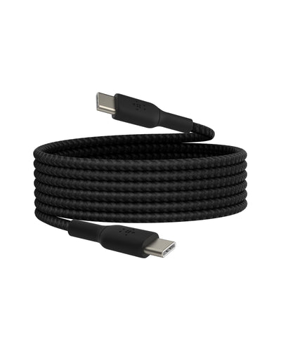 Belkin BoostCharge Braided USB-C to USB-C Cable (2M/6.6ft) for iPhone