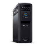 Système onduleur à onde sinusoïdale PFC CyberPower CP1500PFCLCD, 1500VA/1000W, 12 prises