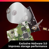 Disque dur interne Western Digital 16 To WD Red Pro NAS - 7200 tr/min