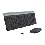 Logitech MK470 Slim Wireless Keyboard and Mouse Combo - Modern Compact