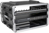 TRIPP LITE 6U ABS Server Rack Equipment Case, Flight Case Shipping Tra