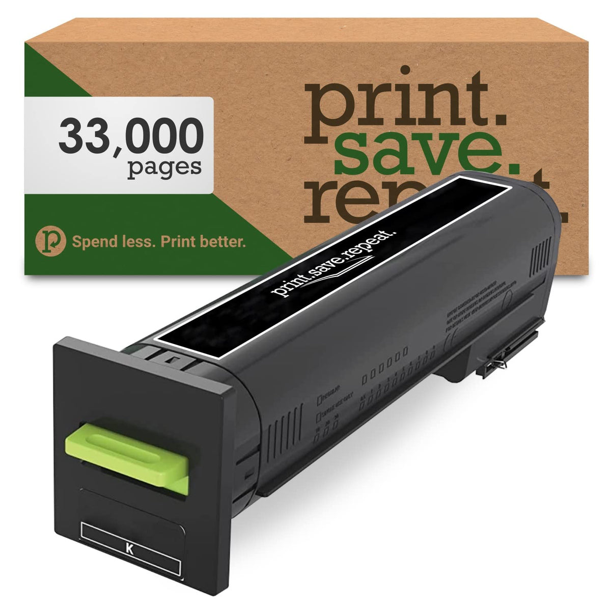 Lexmark 72K10C0 CS820 CX820 CX825 CX860 Cyan Toner