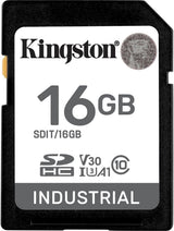 Kingston Industrial SD Card, Up to 100MB/s, High Endurance, UHS-I U3 V