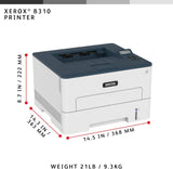 Xerox B310 Printer, Black and White_Blue Laser, Wireless, Compact