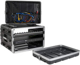 TRIPP LITE 6U ABS Server Rack Equipment Case, Flight Case Shipping Tra
