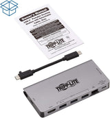 Tripp Lite U442-DOCK5D-GY USB-C Docking Station, 4K HDMI