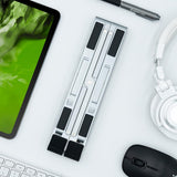 IOGEAR Dock Pro 6-in-1 4K Dock Stand, Adjustable/Foldable Laptop Stand