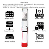 Module de transcodeur optique 40GBASE-ER4 QSFP+ compatible avec Extreme 1