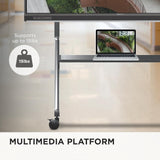 ViewSonic VB-STND-009 Slim Mobile TV Cart for 55 to 105 inch Screens u