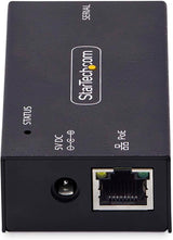 StarTech.com 1-Port Serial to Ethernet Adapter, 802.3af PoE Powered Se
